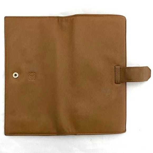 Loewe folio long wallet camel brown anagram nappa leather LOEWE ladies - Picture 6 of 10
